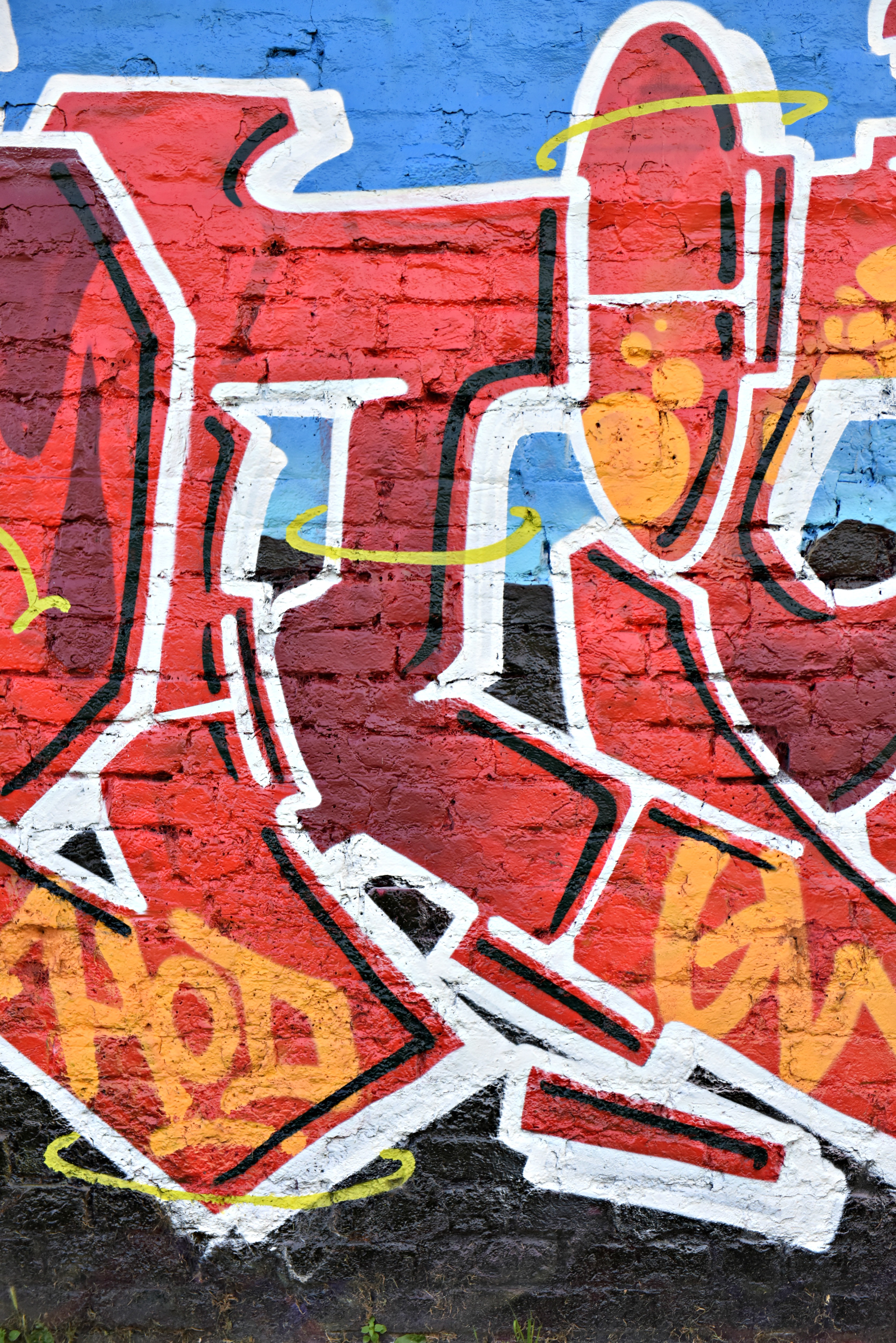 <img src="ana.jpg" alt="ana red and blue graffiti street art"> 