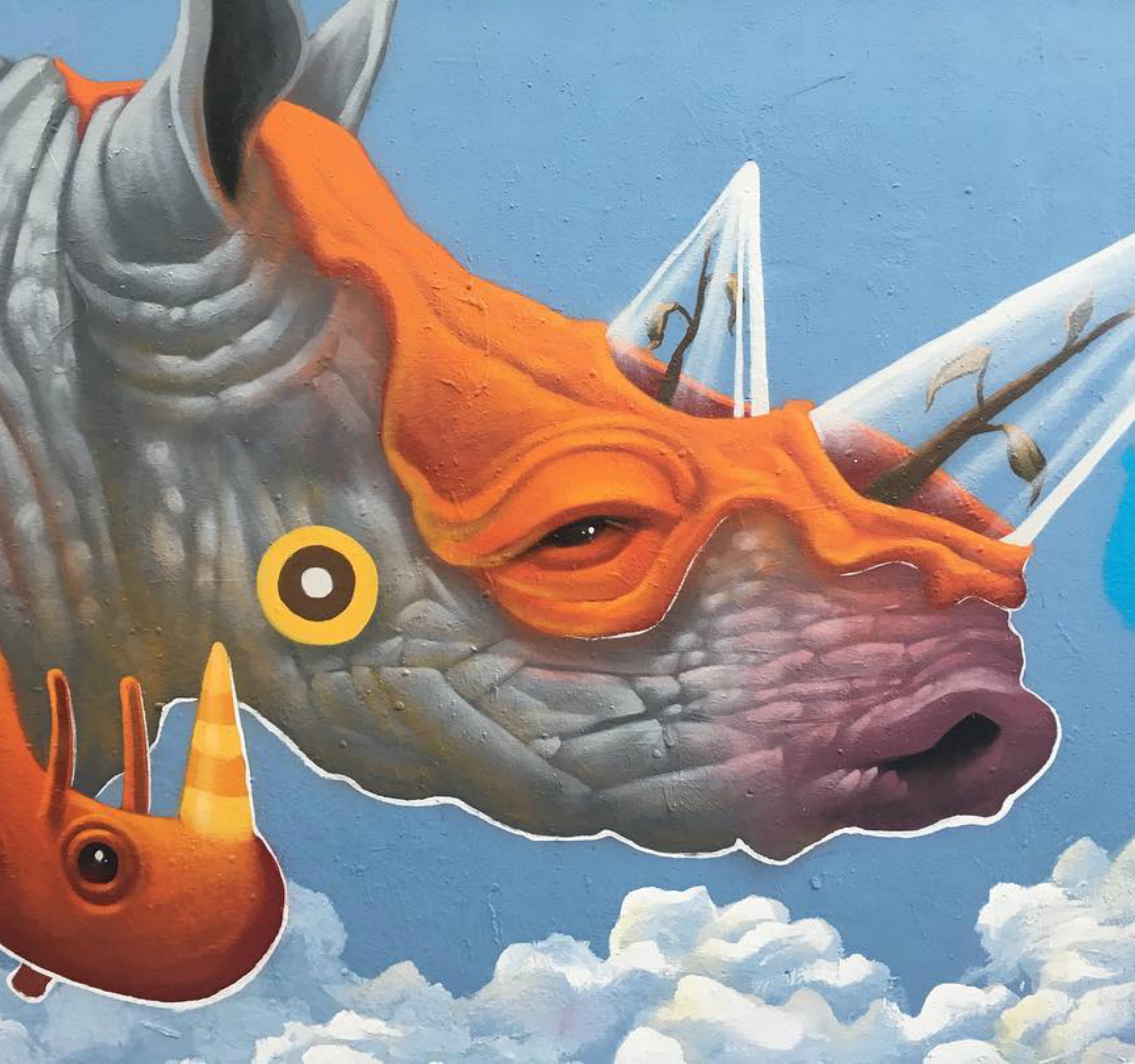 <img src="ana.jpg" alt="ana rhino street art mural"> 