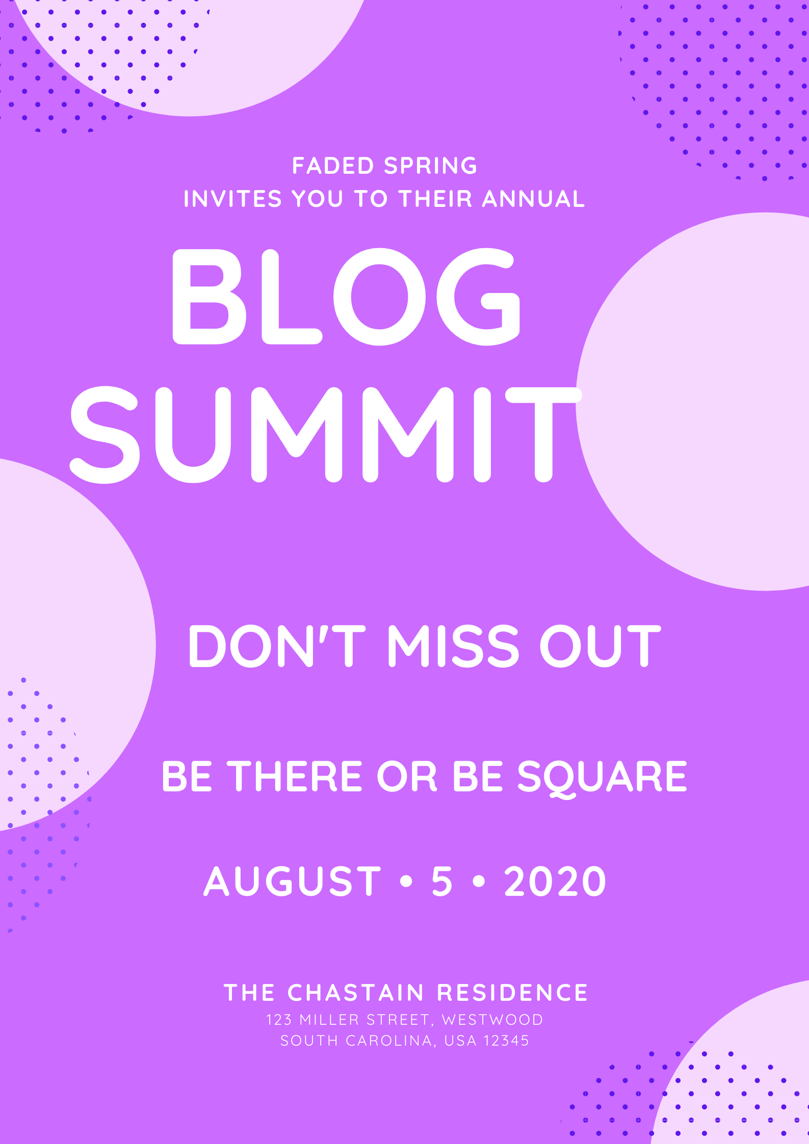 <img src="ana.jpg" alt="ana blog summit poster template"/> 