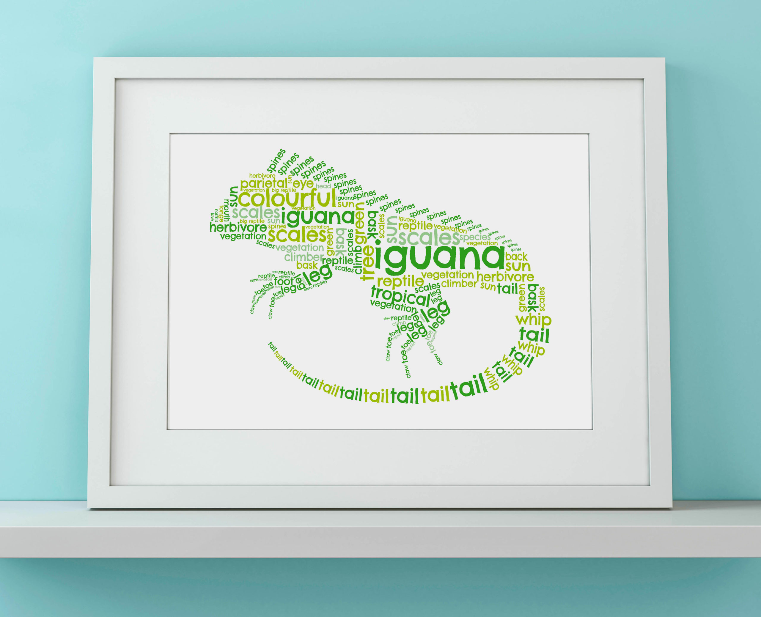 <img src="green.jpg" alt="green iguana frame"/> 