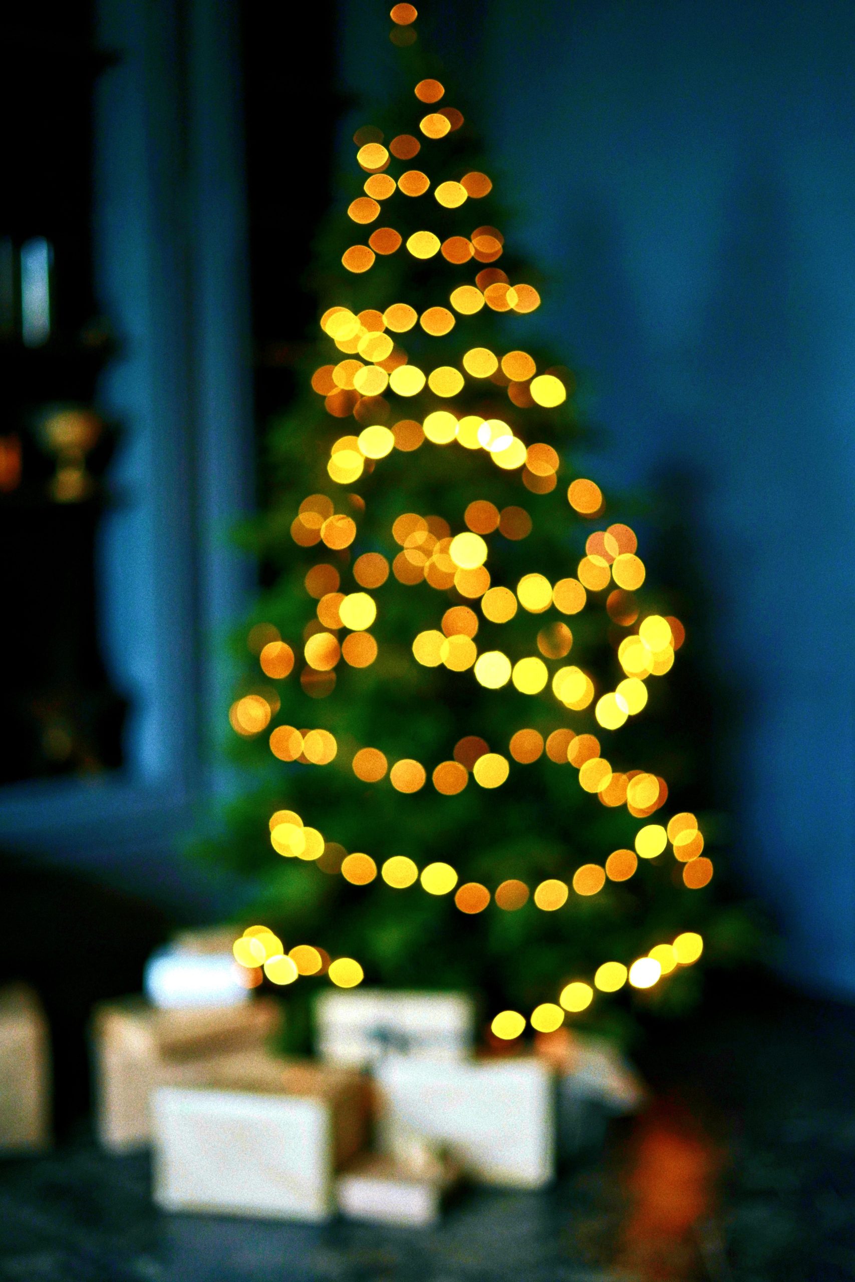 <img src="christmas.jpg" alt="christmas tree with lights"/> 