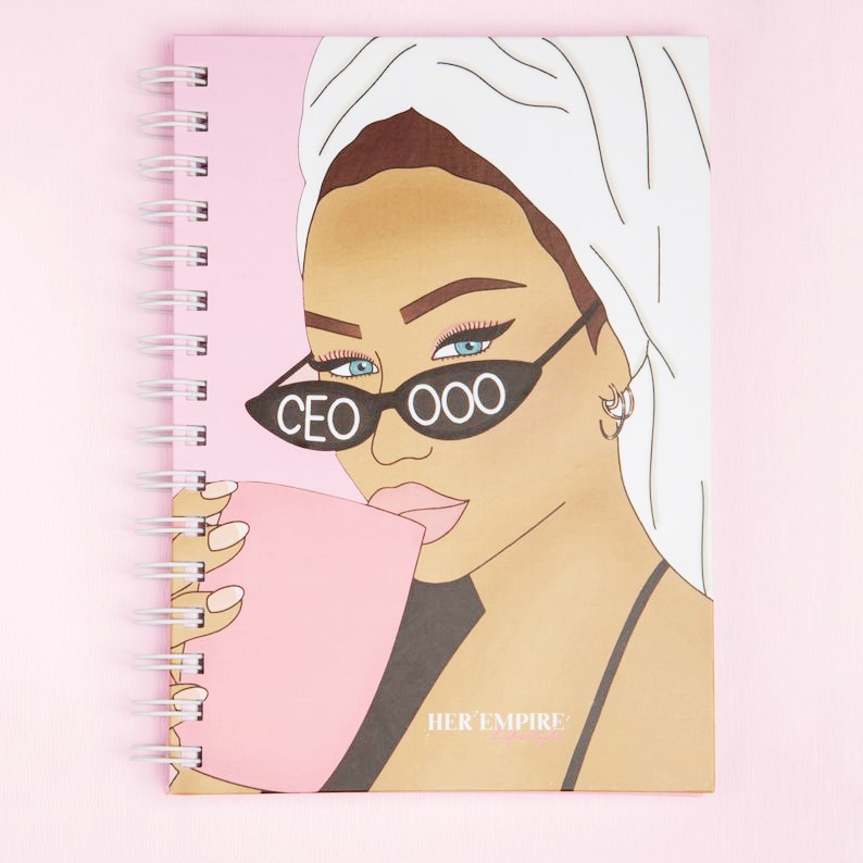 <img src="pink.jpg" alt="pink female boss notebook"/> 
