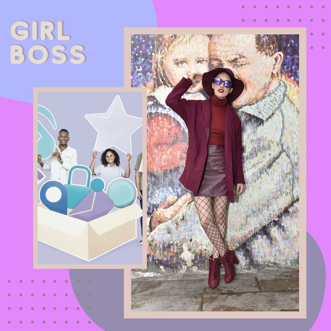<img src="girl.jpg" alt="girl boss who runs her own business"/> 