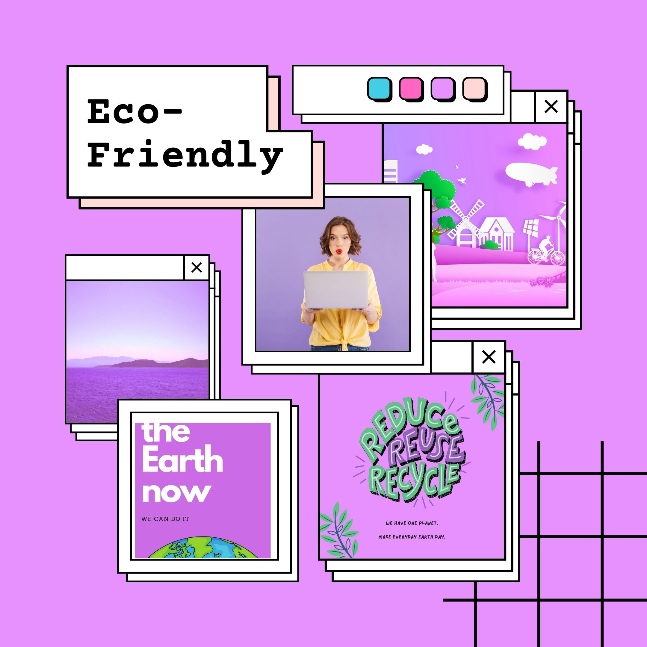 <img src="purple.jpg" alt="purple eco-friendly mood board"/> 