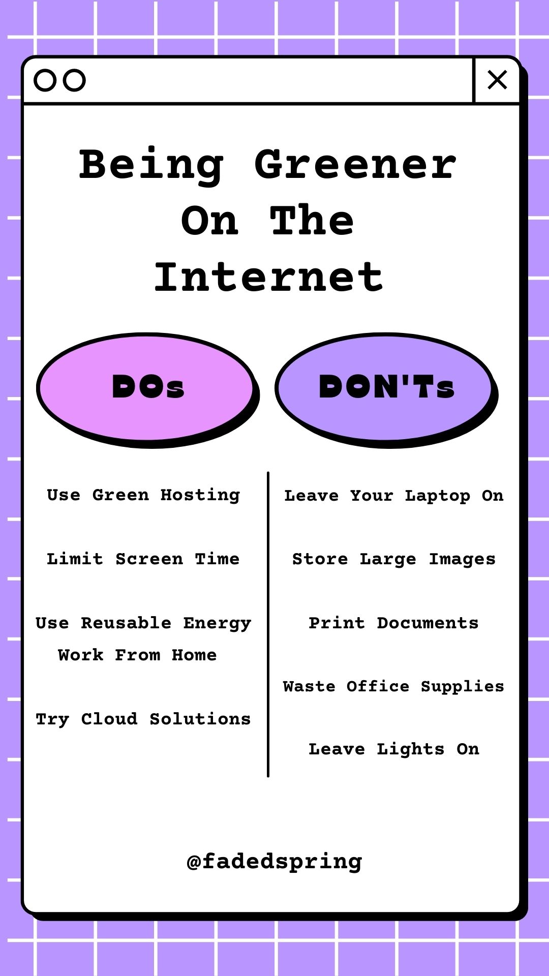 <img src="dos.jpg" alt="Dos and donts of using internet"/> 