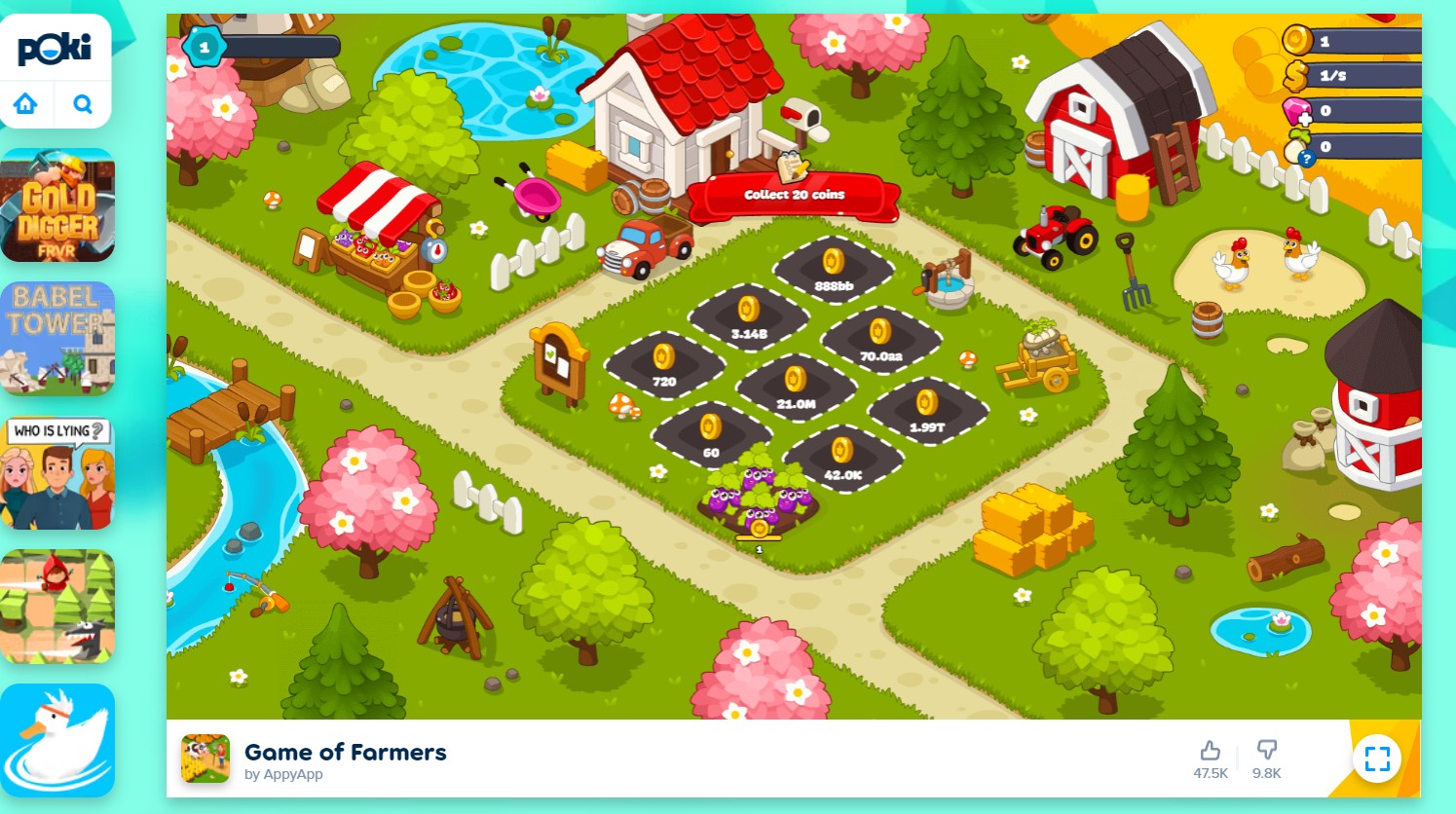 GAME OF FARMERS - Jogue Grátis Online!