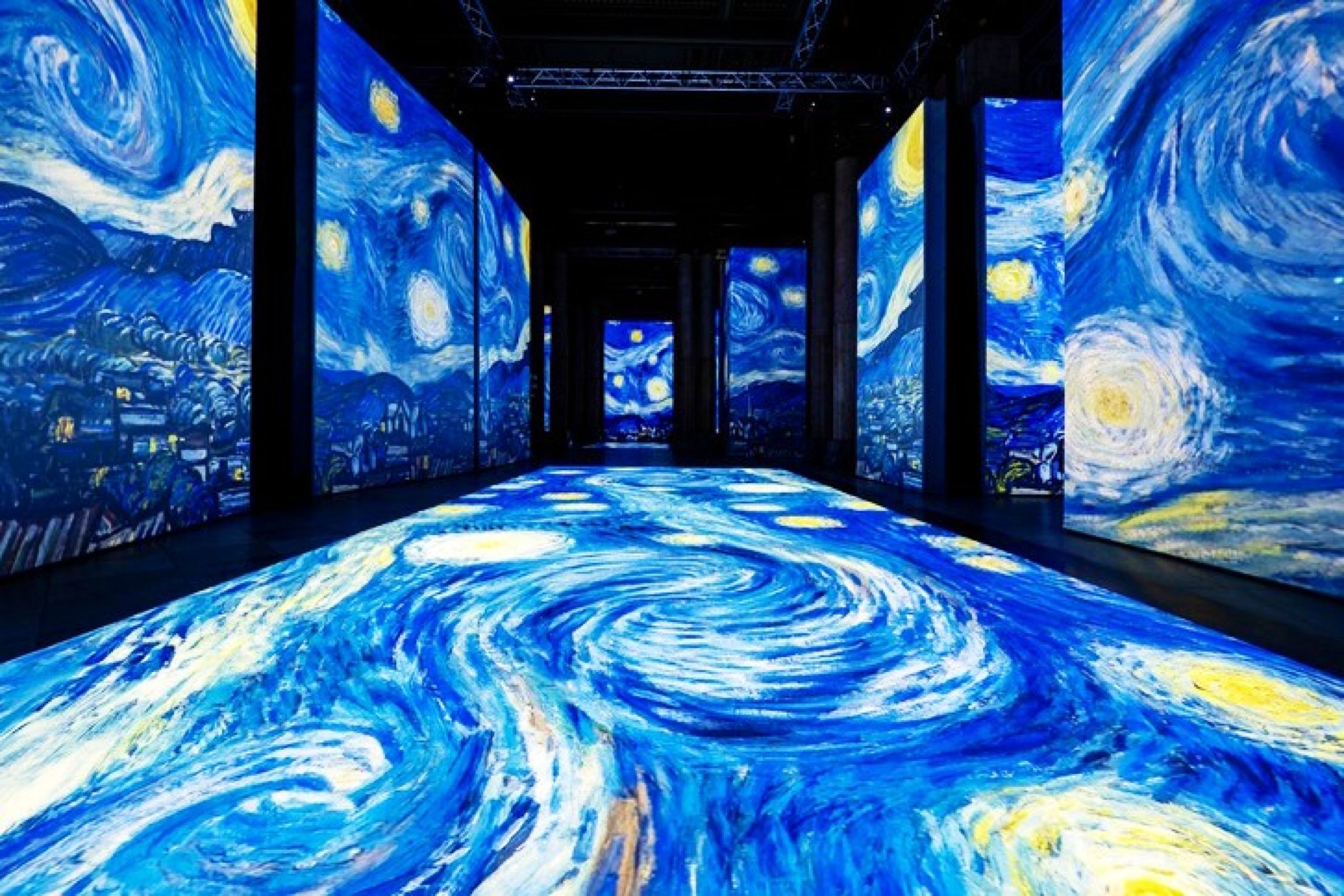 Van Gogh Alive Exhibition In London Faded Spring Van Gogh Alive Exhibition In London Faded Spring