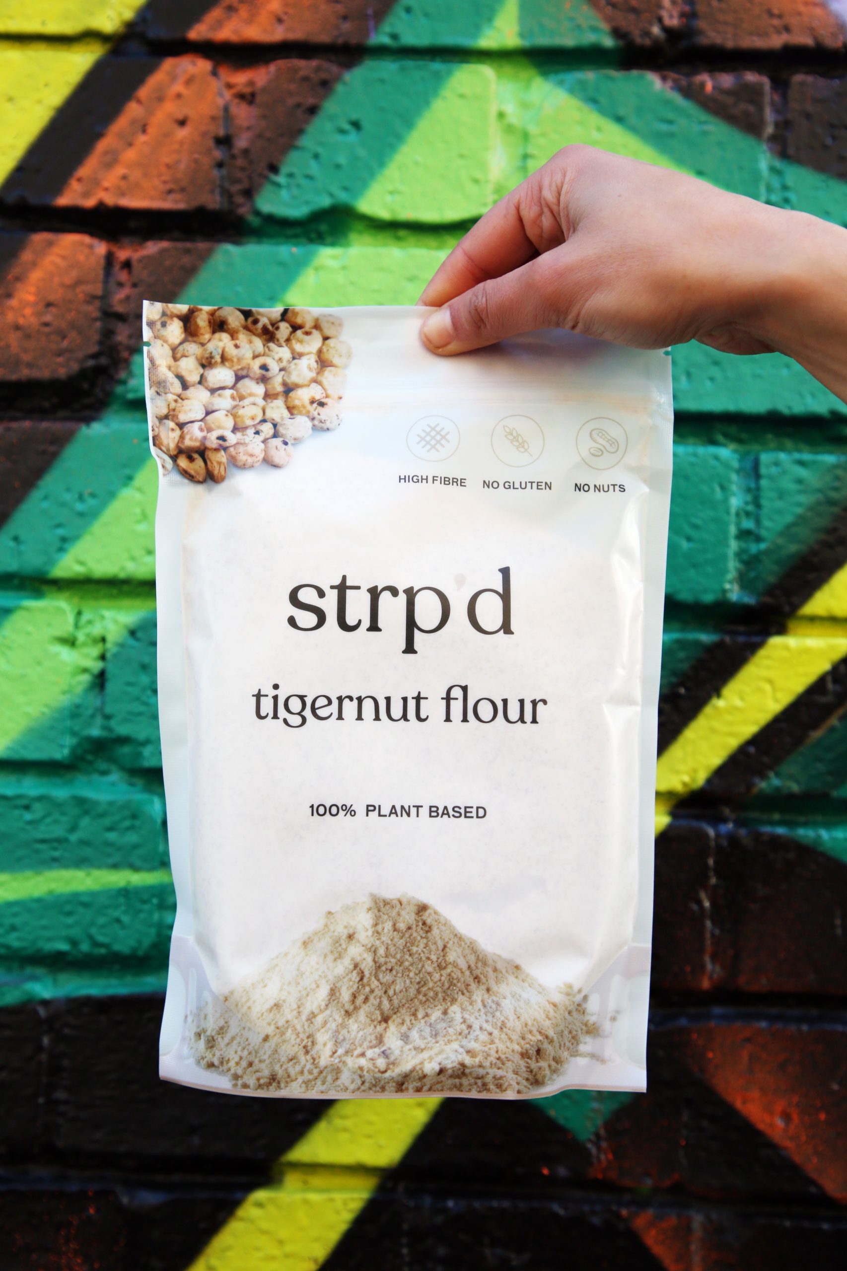 <img src="strpd.jpg" alt="strpd tigernut flour"/> 