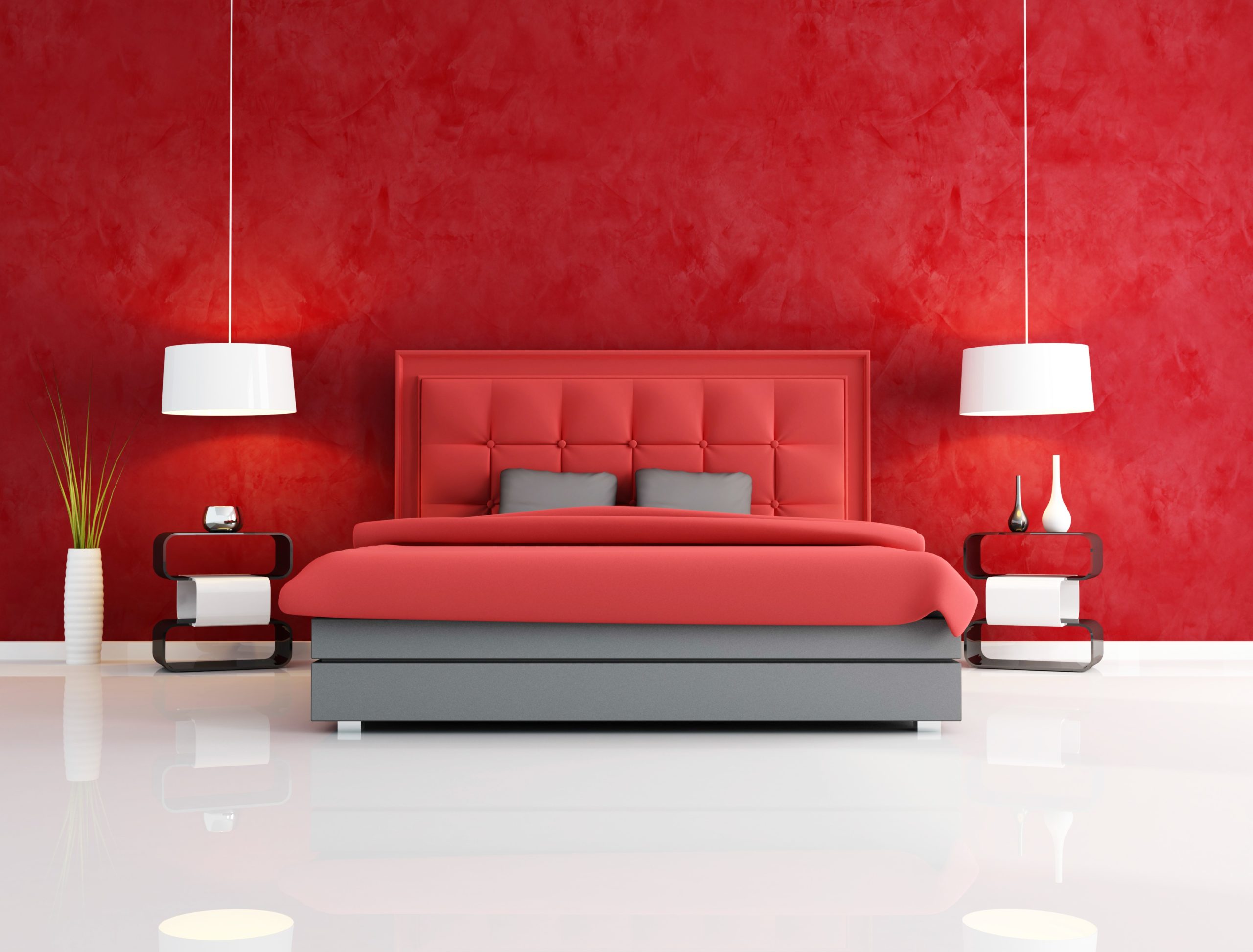 <img src="luxury.jpg" alt="luxury red and grey bed"/> 