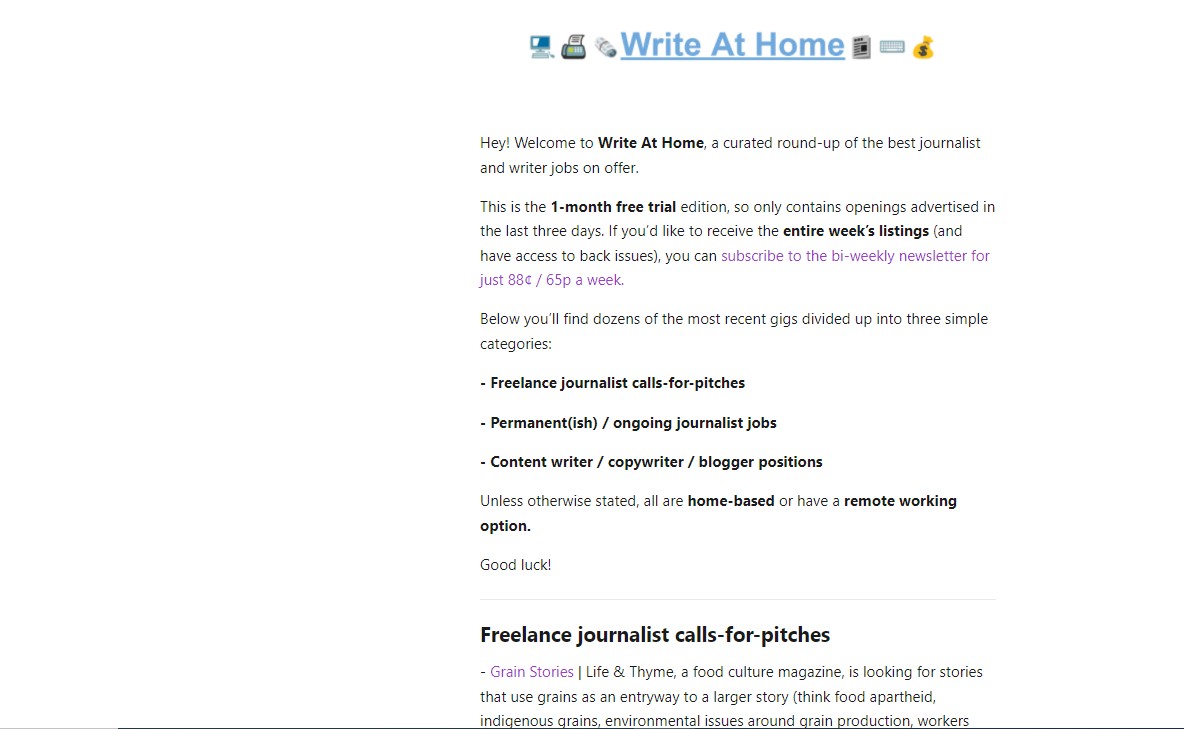 <img src="write.jpg" alt="write at home freelance newsletter"/> 