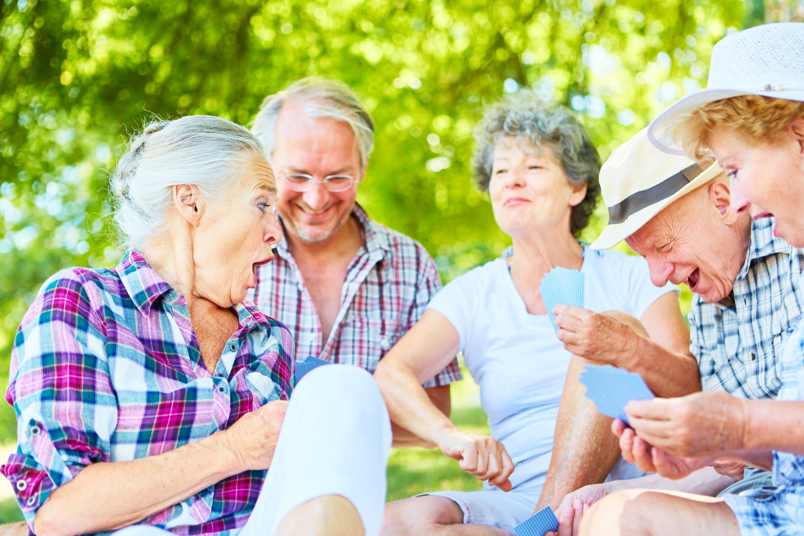 <img src="cheerful.jpg" alt="cheerful group of seniors playing cards"/> 