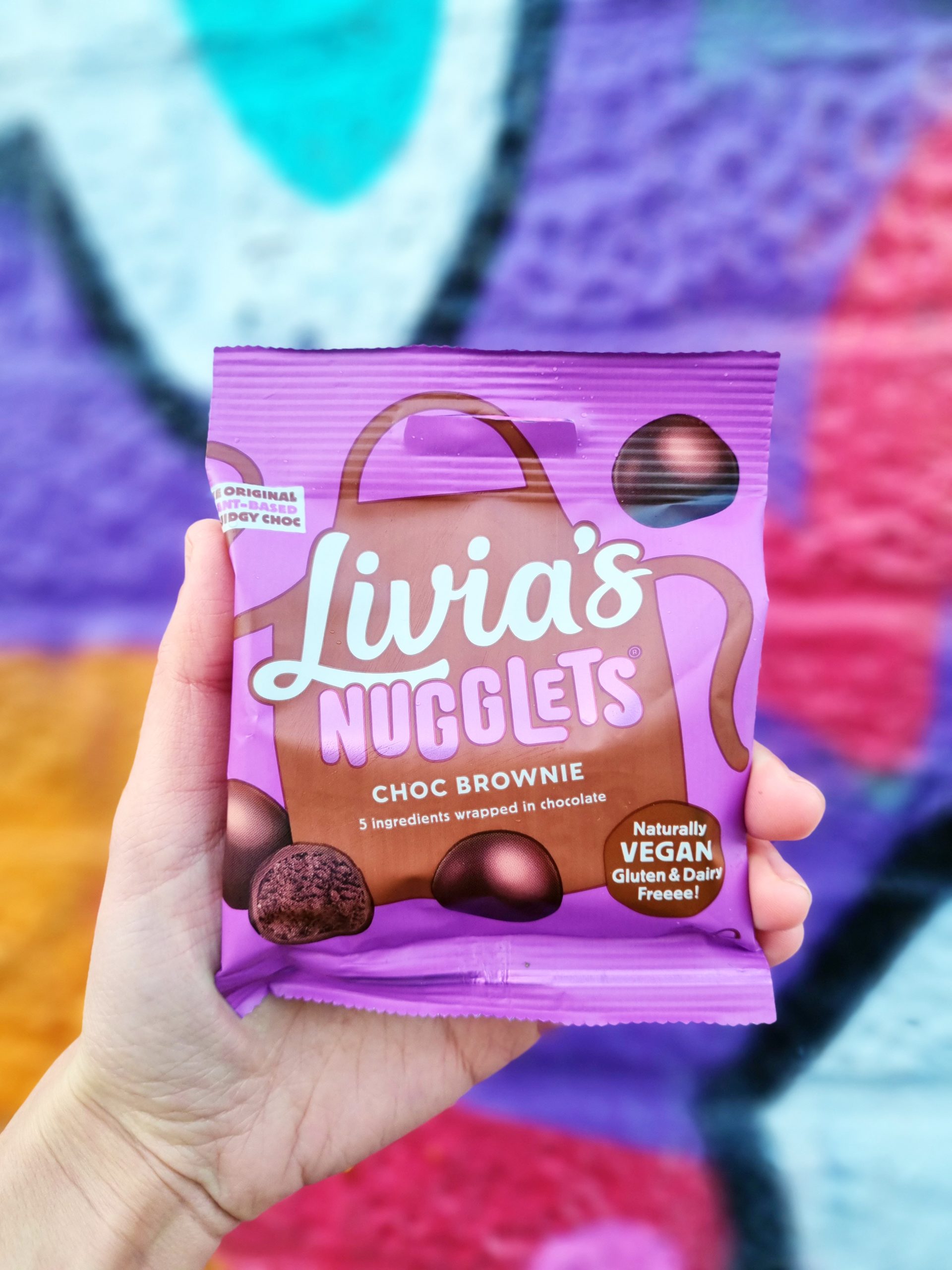 <img src="liviasjpg" alt="livias nugglets chocolate brownie"/> 