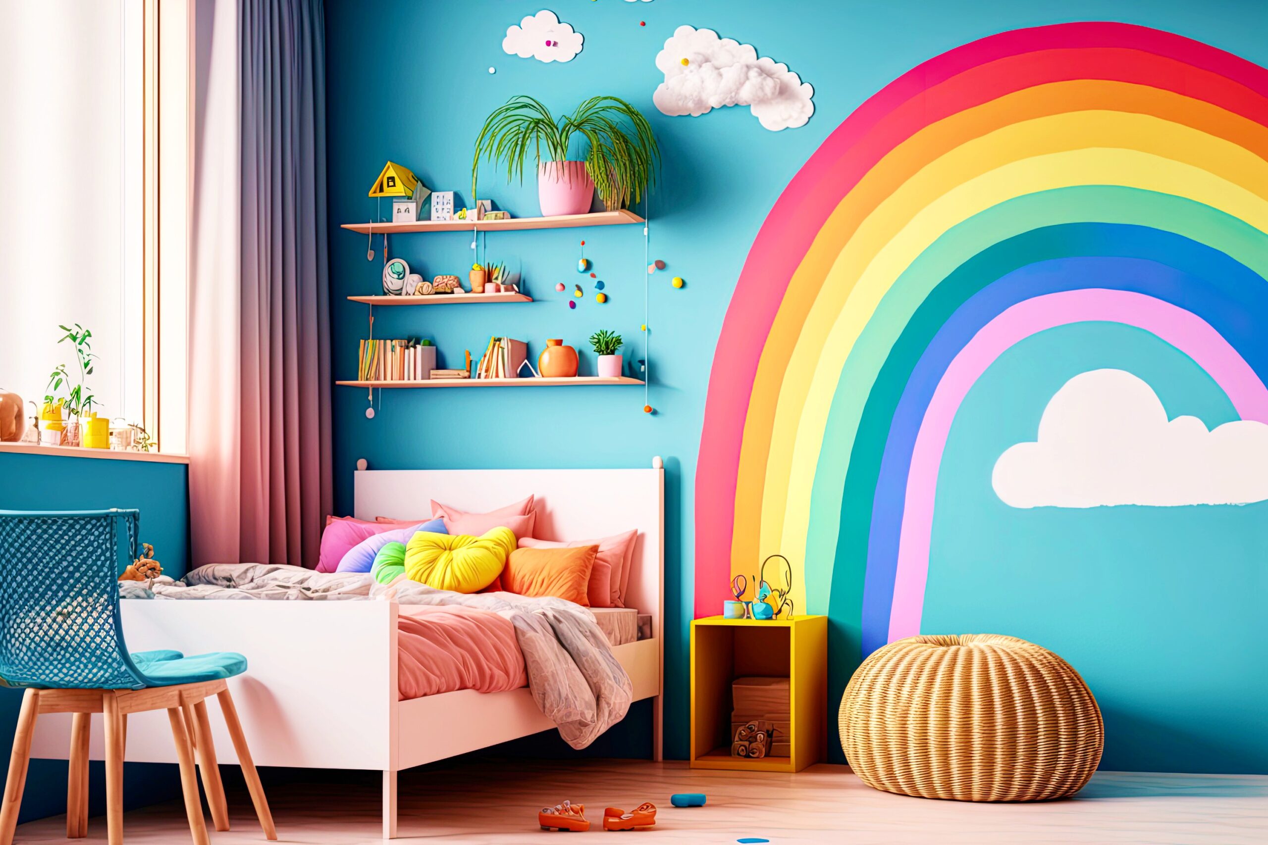 <img src="colourful.jpg" alt="colourful bedroom trends for sprng"/> 