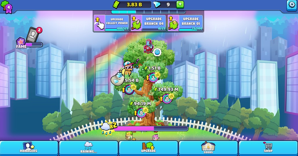 Money Tree Free Online Game - Faded Spring