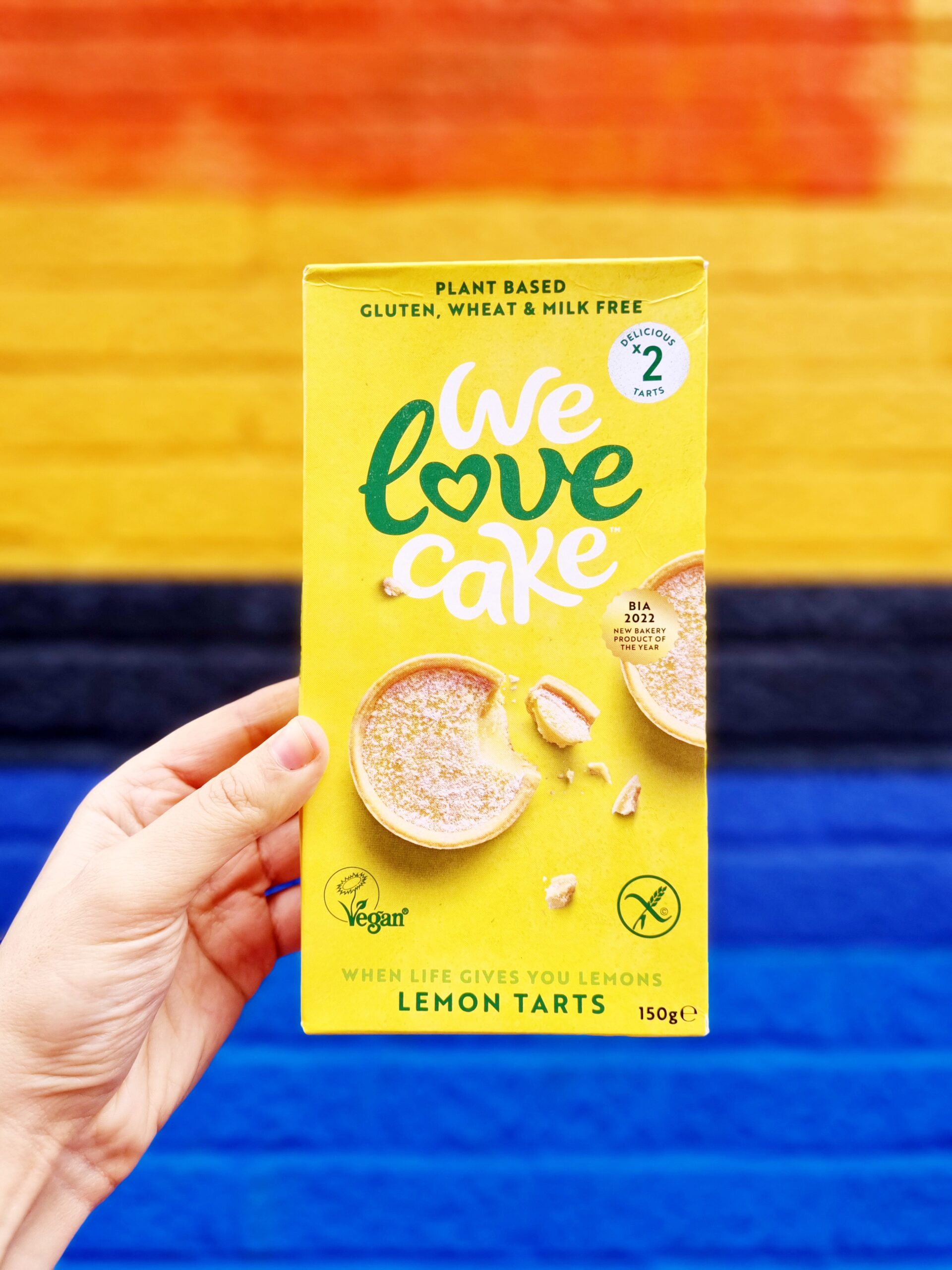 <img src="we love.jpg" alt="we love cake lemon tarts"/>