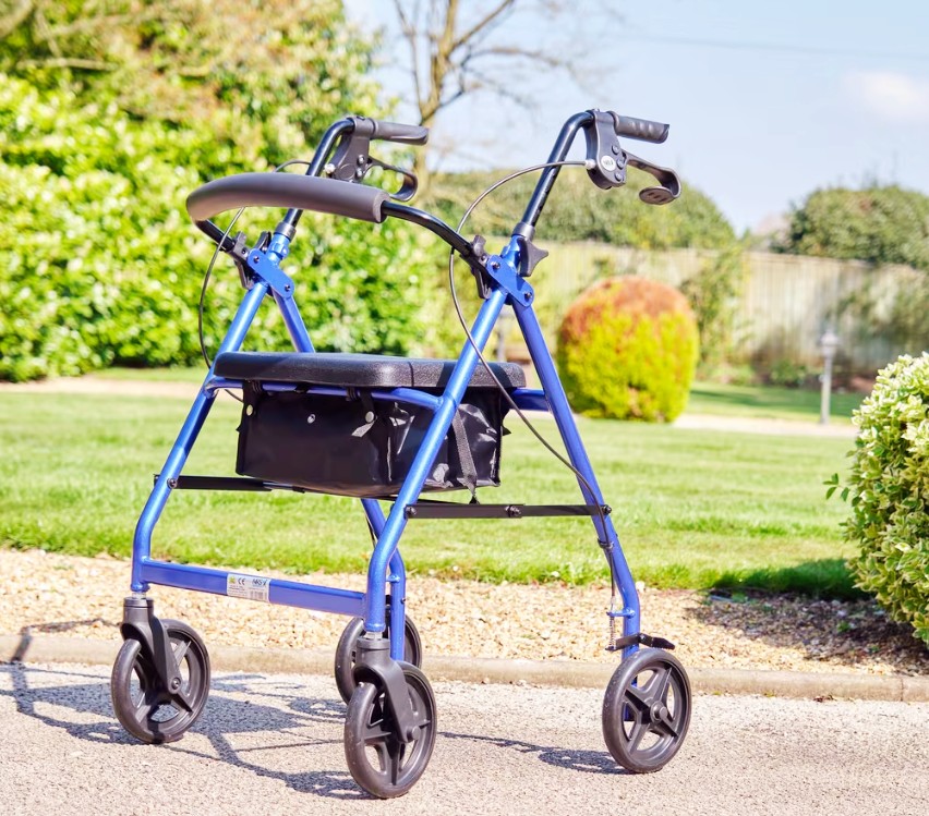 <img src="blue.jpg" alt="blue garden rollator best mobility aids"/>