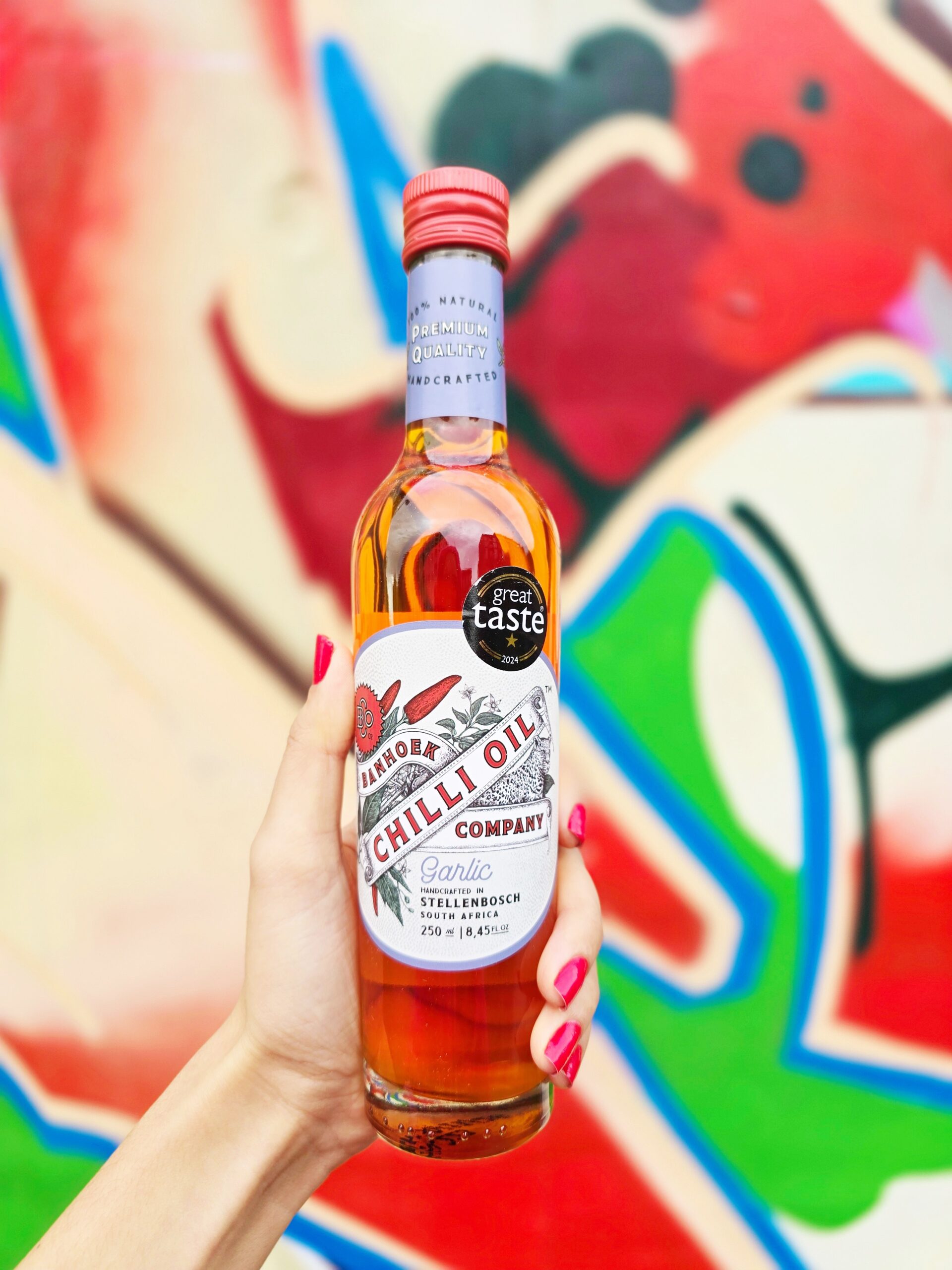 <img src="banhoek.jpg" alt="banhoek last minute vegan chilli oil"/> 