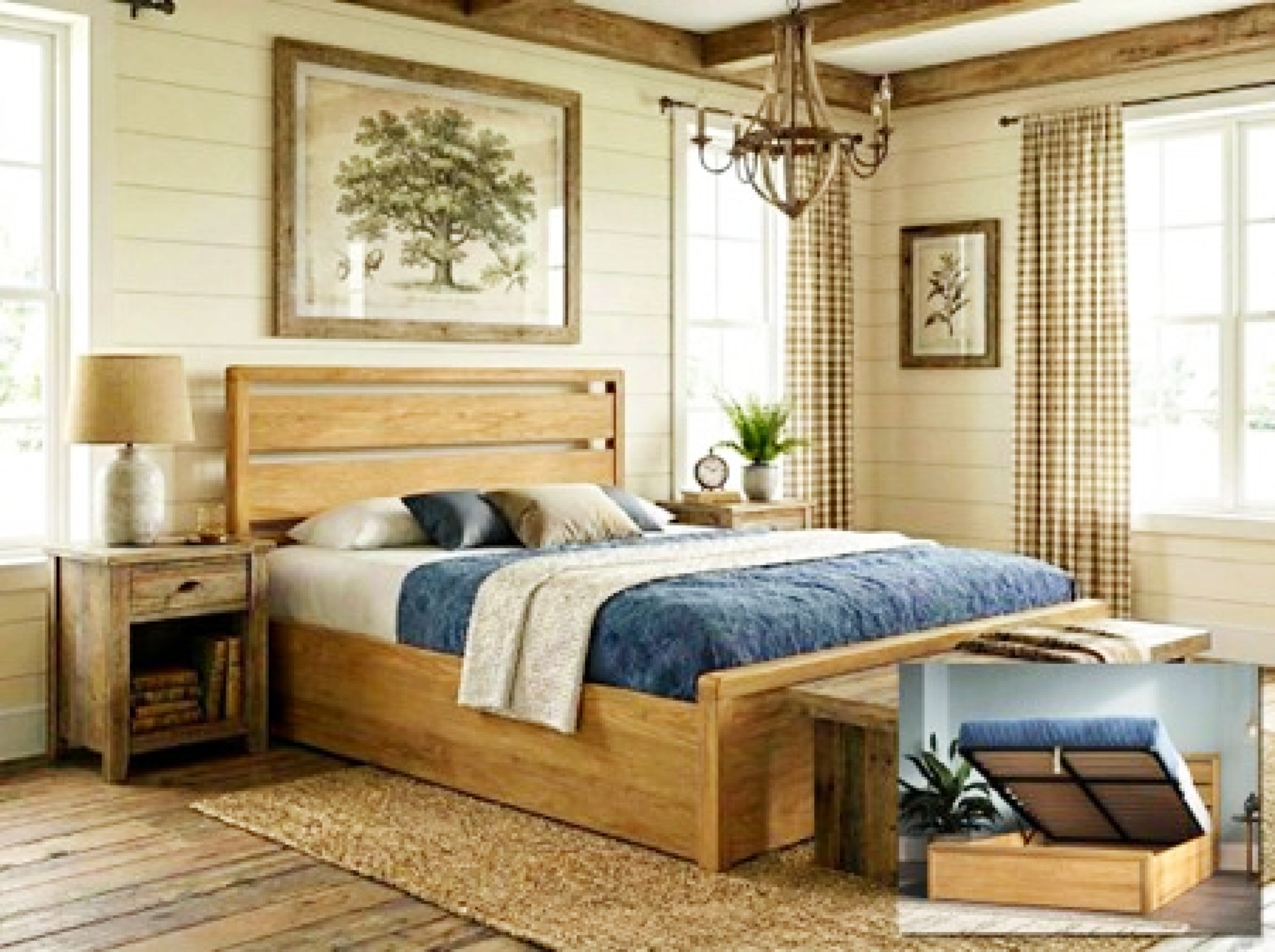 <img src="oak.jpg" alt="oak ottoman bed frame"/> 