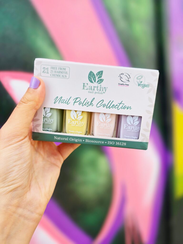 <img src="earthy.jpg" alt="earthy nail polish zen vegan summer gift"/>