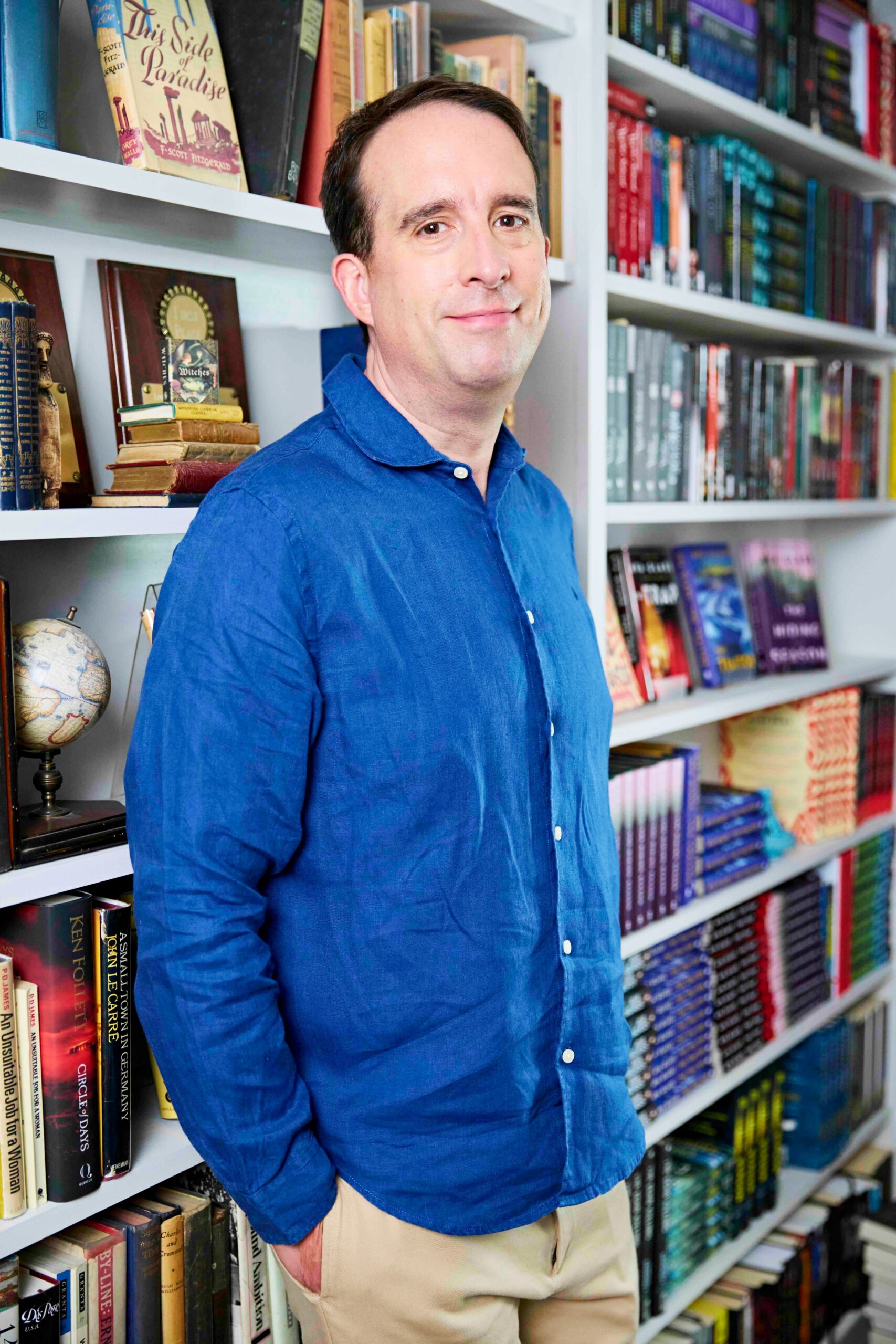 <img src="author.jpg" alt="author jack jewers by bookcase"/>