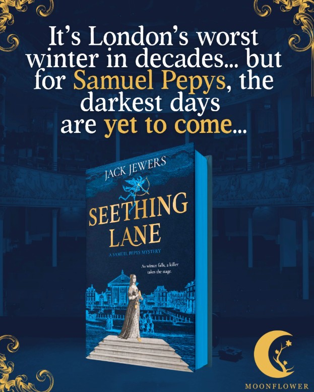 <img src="seething.jpg" alt="seething lane book blurb moonflower"/>